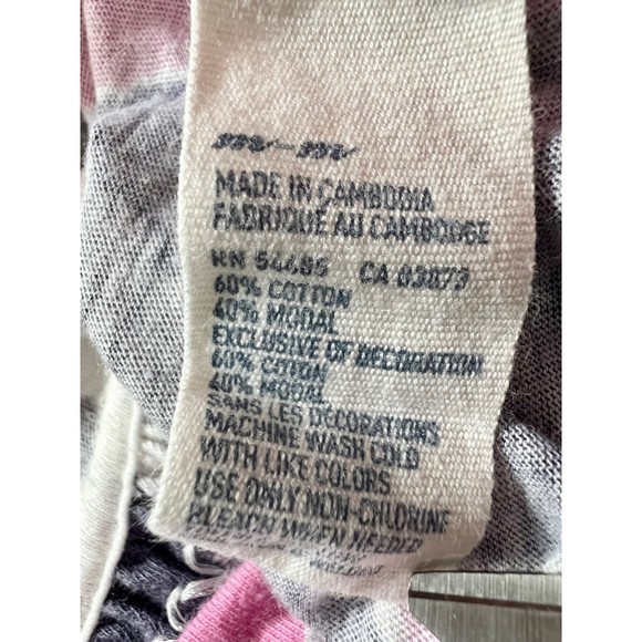 American Eagle Purple & White Floral Gradient Tank Top Womens Size M - Picture 8 of 9